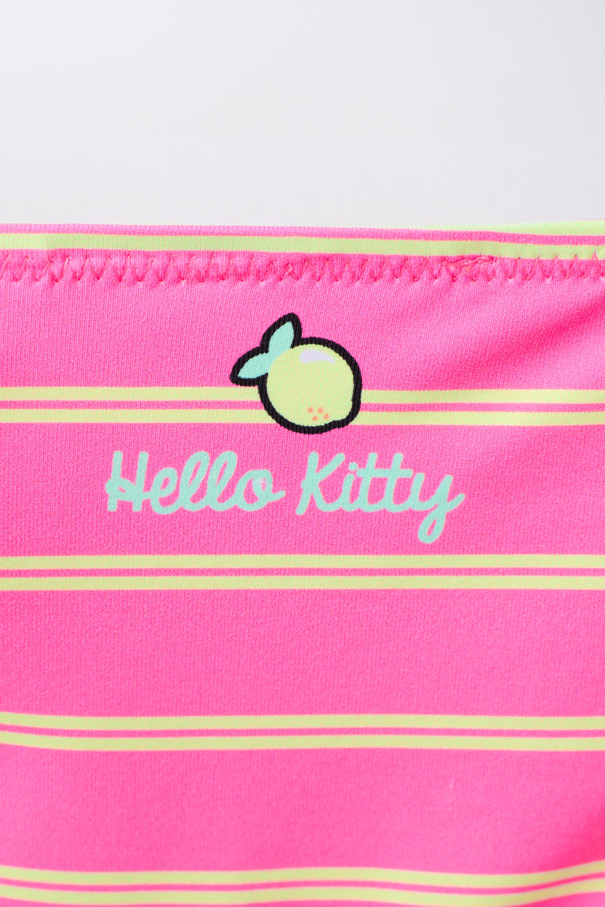 2-6 YEARS/ STRIPED HELLO KITTY © SANRIO SWIM BOTTOMS